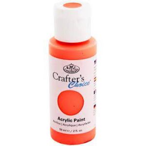 Farba akrylowa R&L Crafter's Choice 59ml, Pomarańczowa/Pearl Orange Red